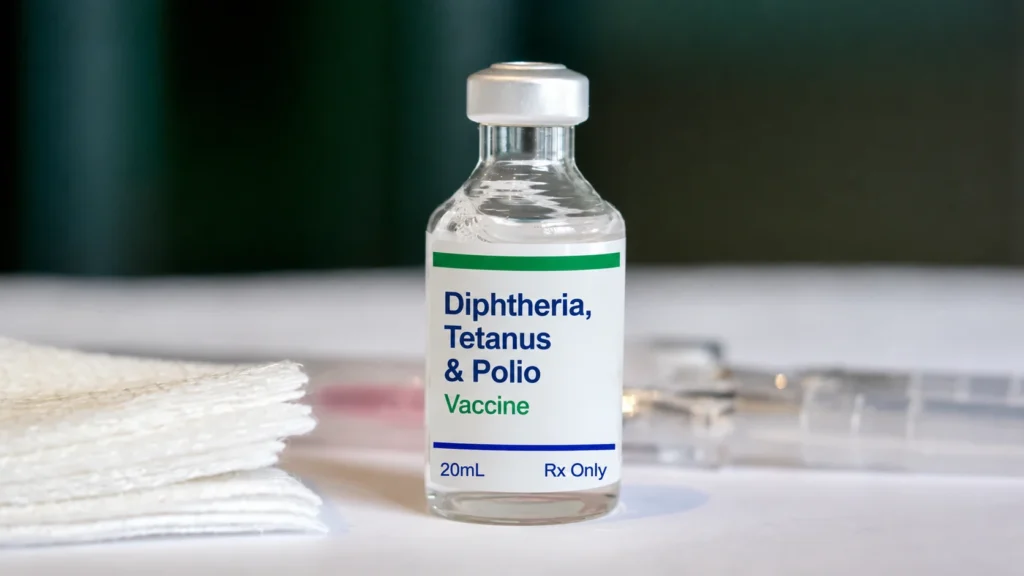 Diphtheria, Tetanus & Polio